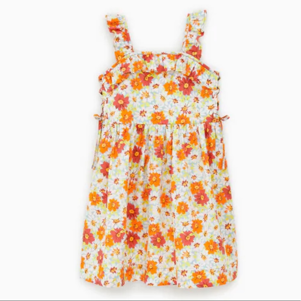 🌼ZARA🌼 FLORAL DRESS WITH CUT OUTS